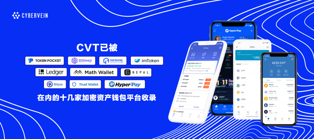 CyberVein的CVT在多场景实现数据资产化且于多家平台上线收录